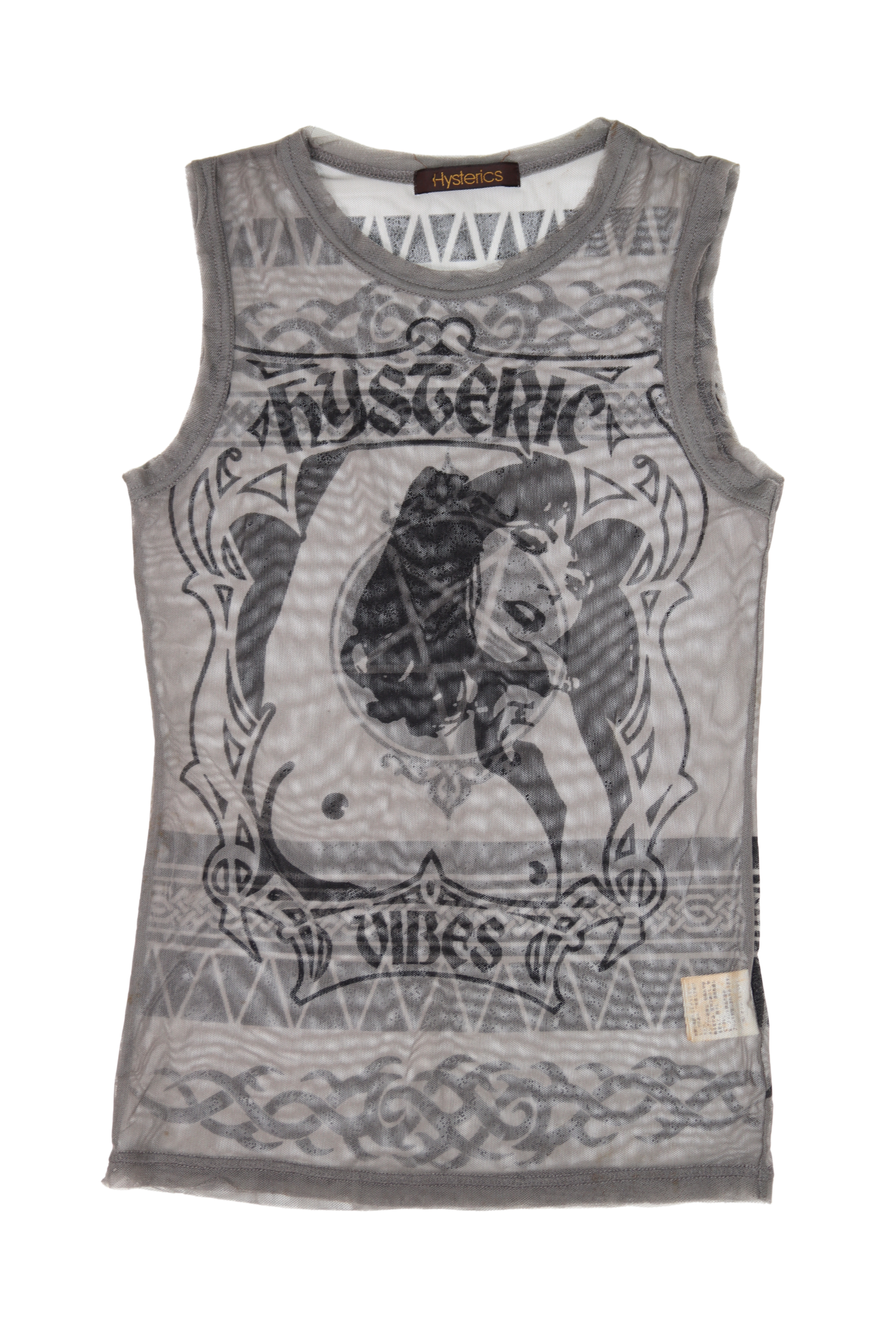 Hysteric Glamour XXX Vixen “Hysteric Vibes” Mesh Tank