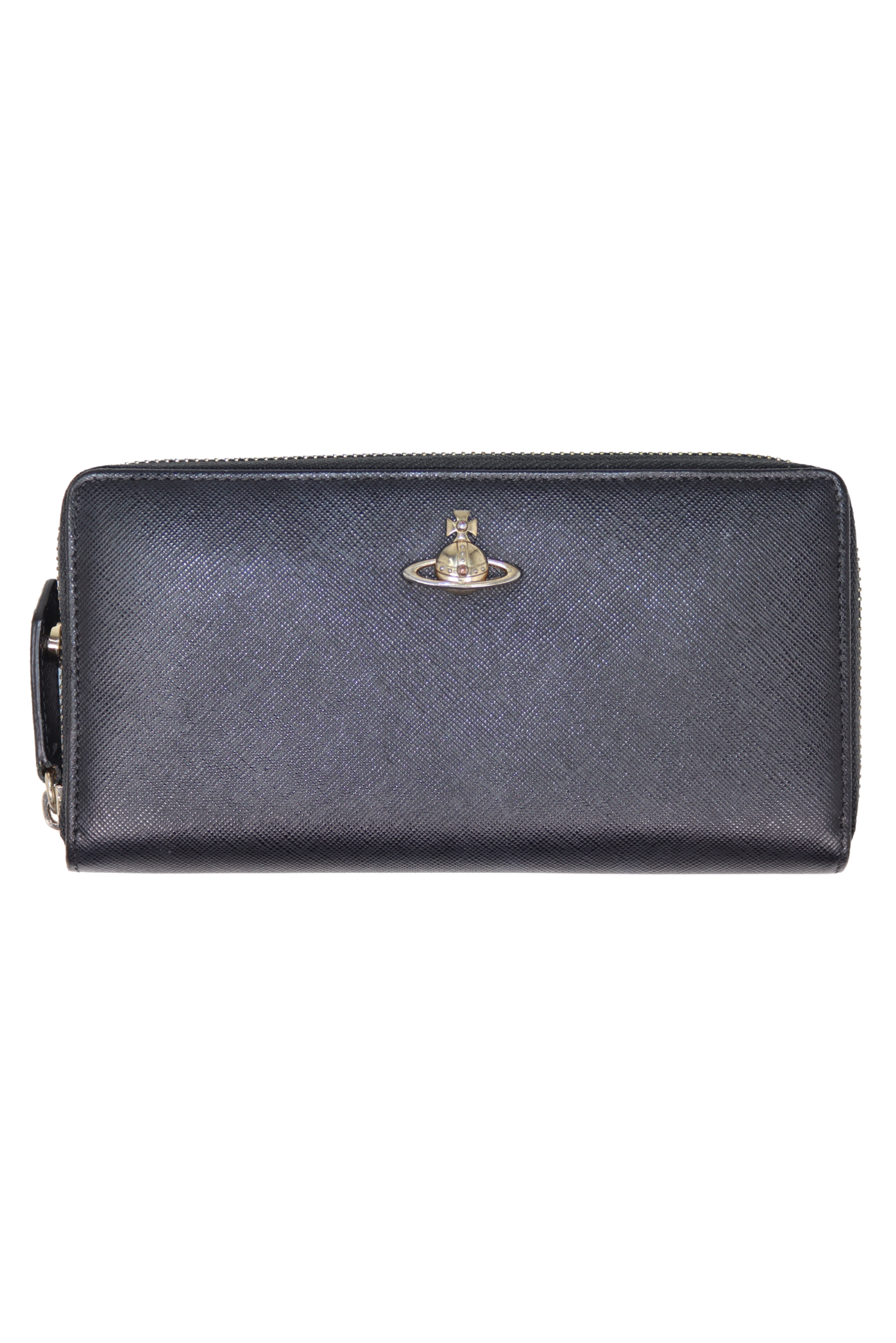 Vivienne Westwood Gold-Toned Orb Logo Wallet
