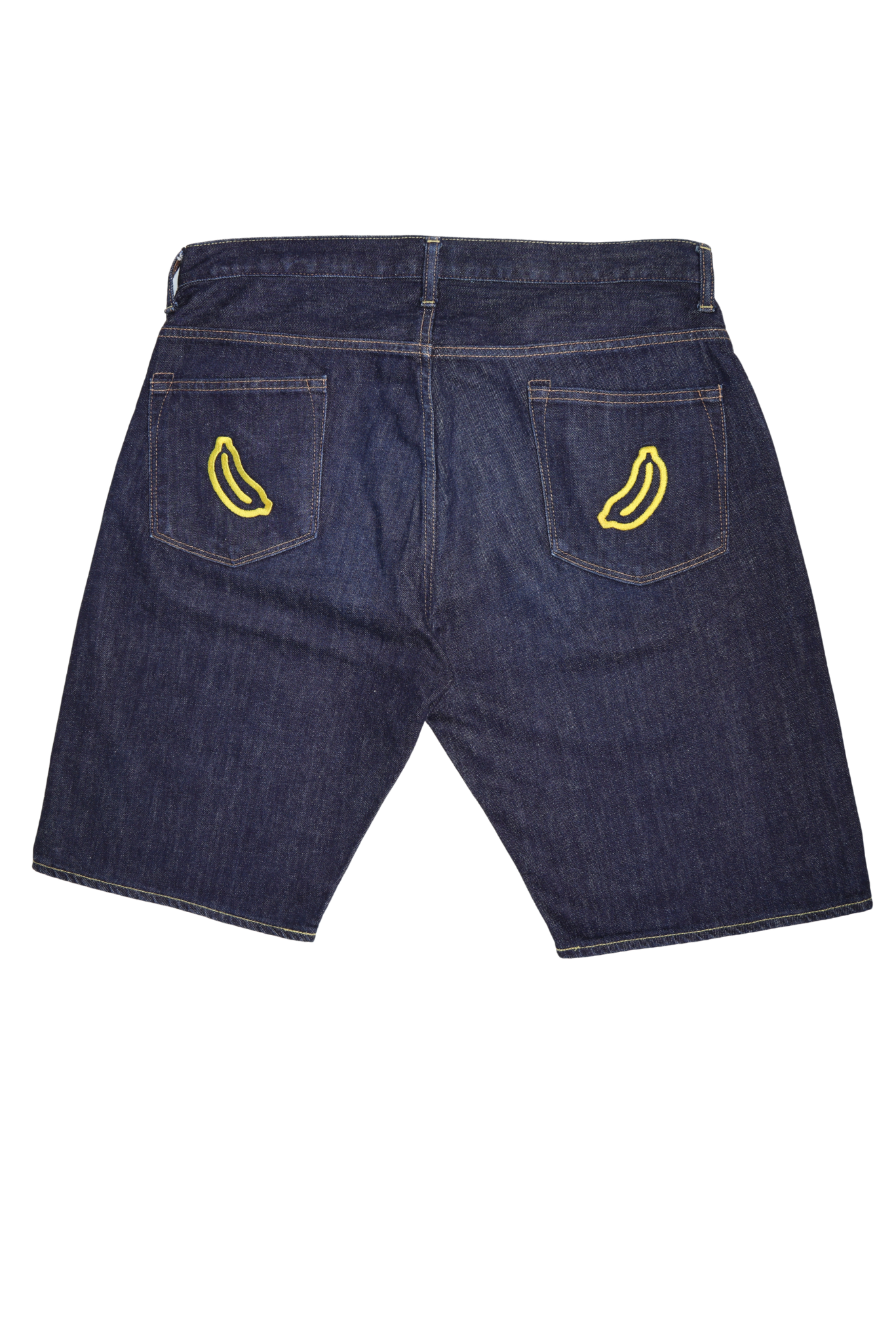 RARE A Bathing Ape “Milo Face” Indigo Denim Short