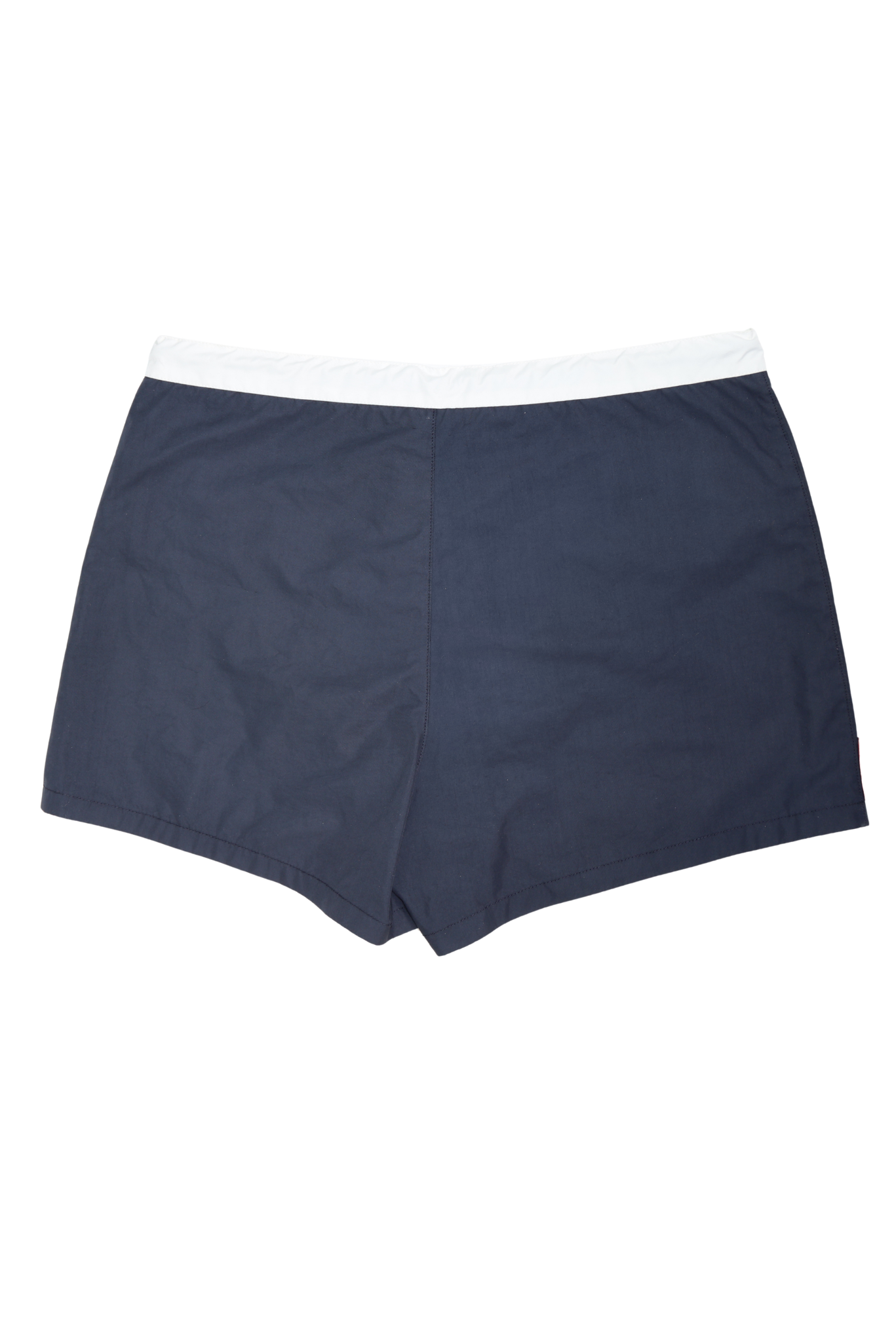 Vintage Prada Navy Blue Nylon Shorts