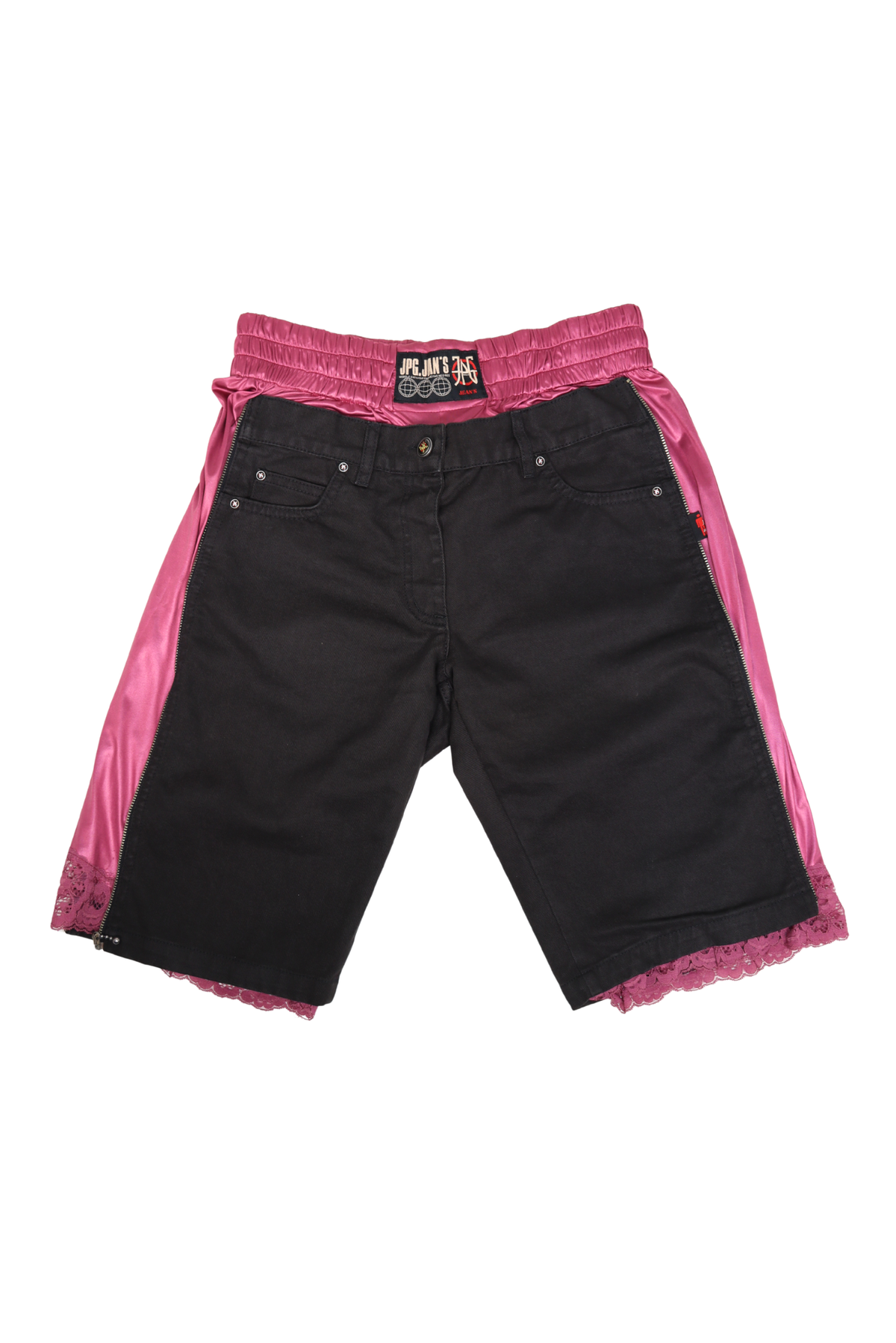 Rare Jean Paul Gaultier Layered Satin Boxer Shorts