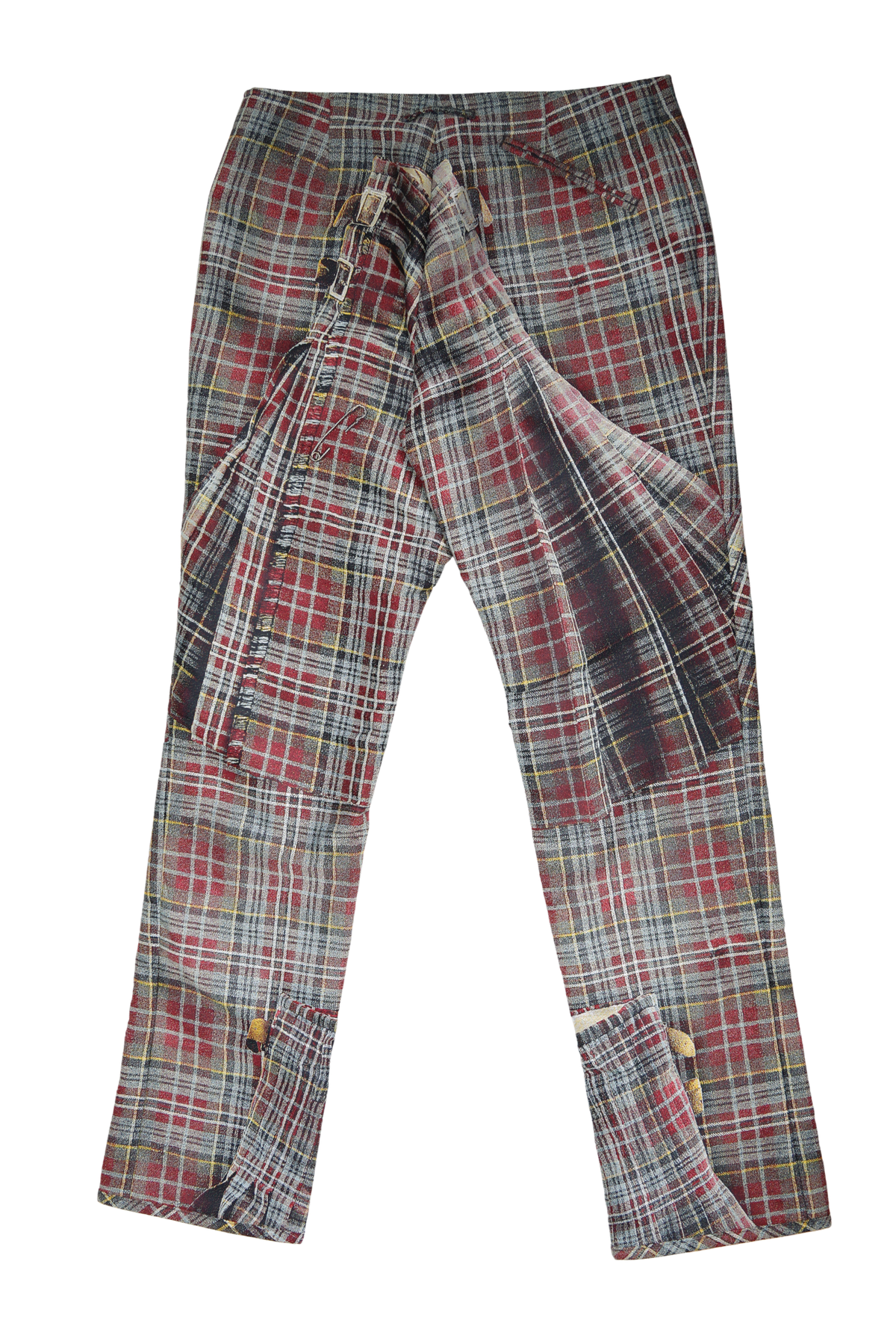 Rare Jean Paul Gaultier Jacquard Tartan Kilt Pants