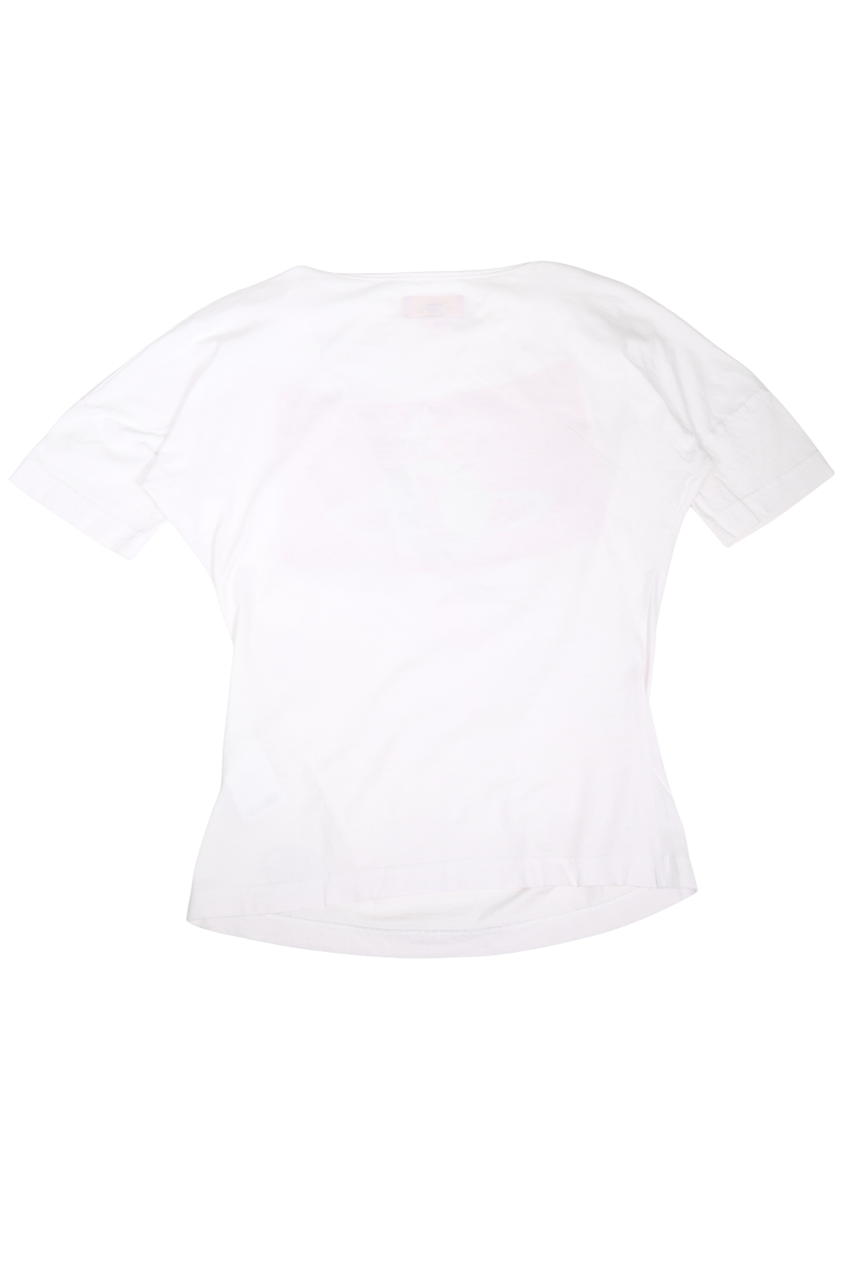 Vivienne Westwood Orb Logo White Draped Shirt