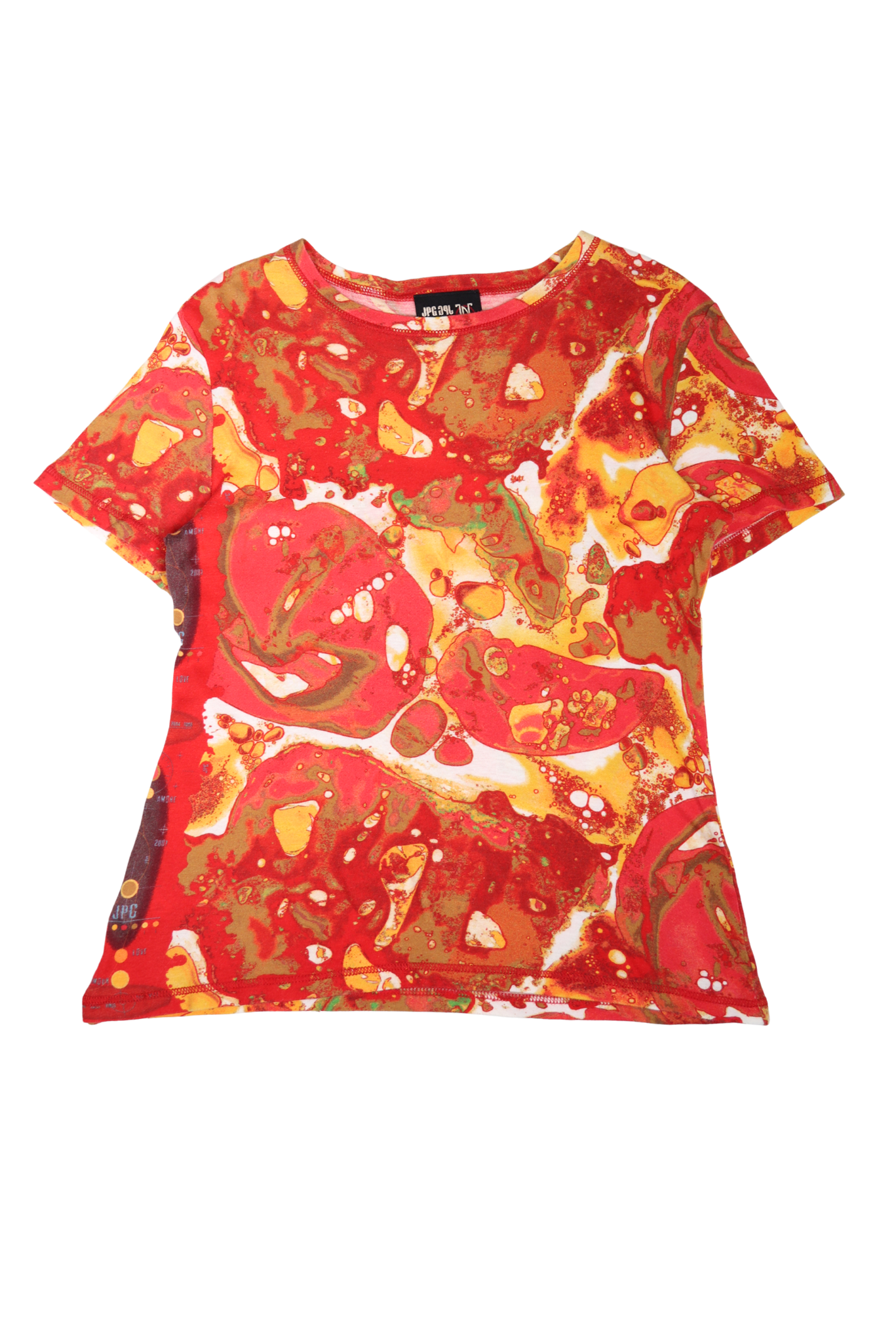 Vintage 2001 S/S JPG Microscopic Print T-Shirt
