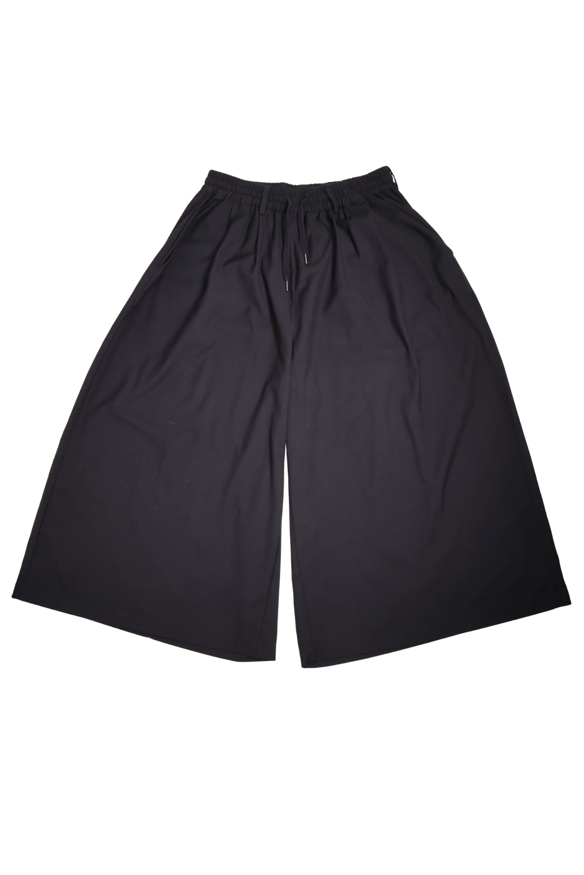 Not Conventional Wide Leg Cropped Drawstring Pants