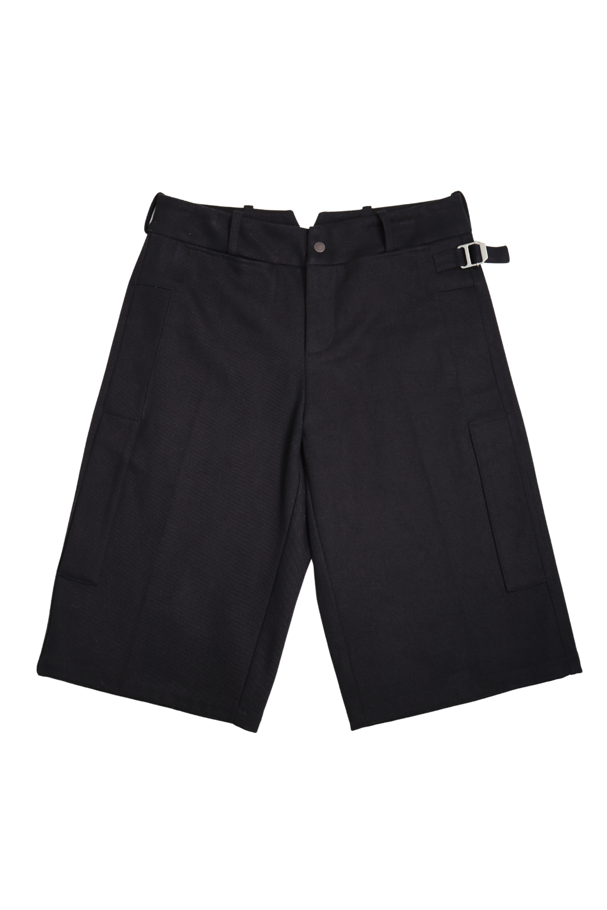 Fax Copy Express Black Canvas Long Shorts
