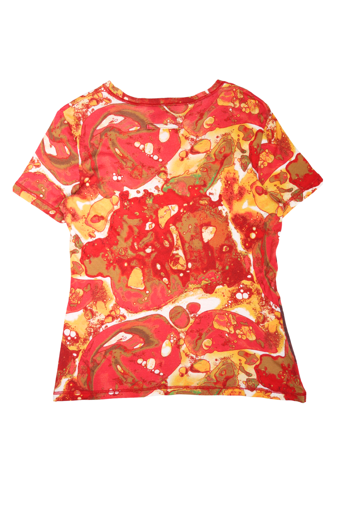 Vintage 2001 S/S JPG Microscopic Print T-Shirt