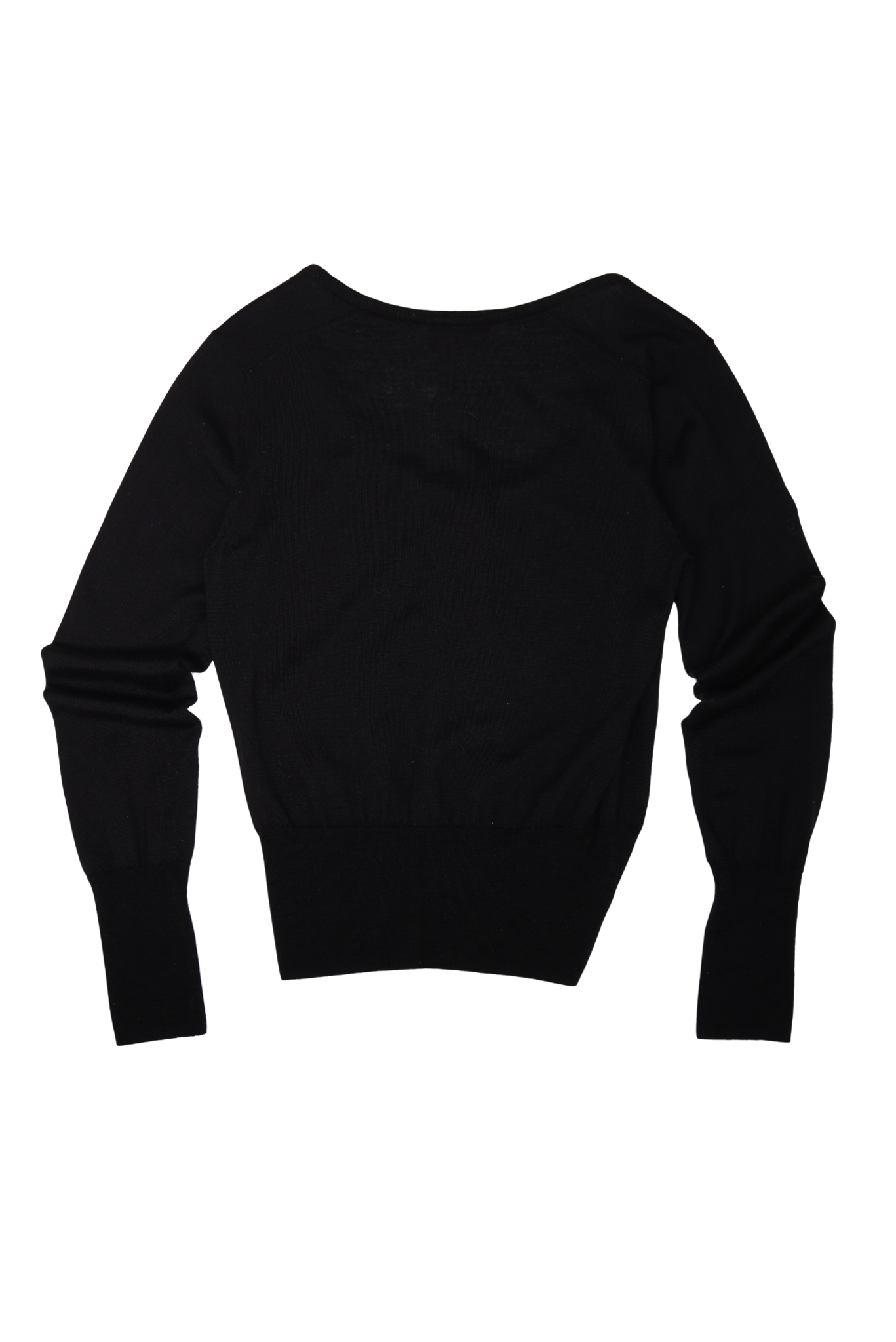 Vivienne Westwood Bowie & Orb Logo Black Cardigan