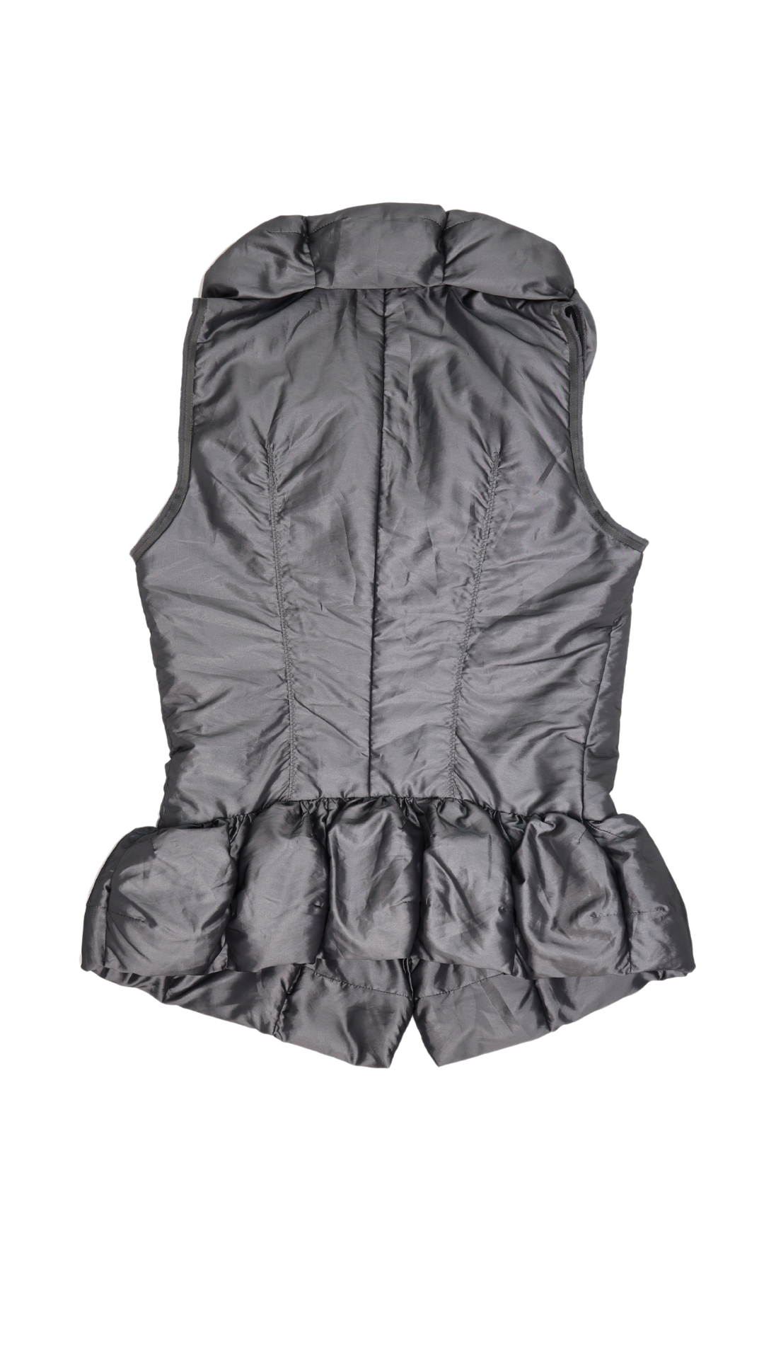 Archive Marthe Francois Girbaud Silver Ballerina Vest