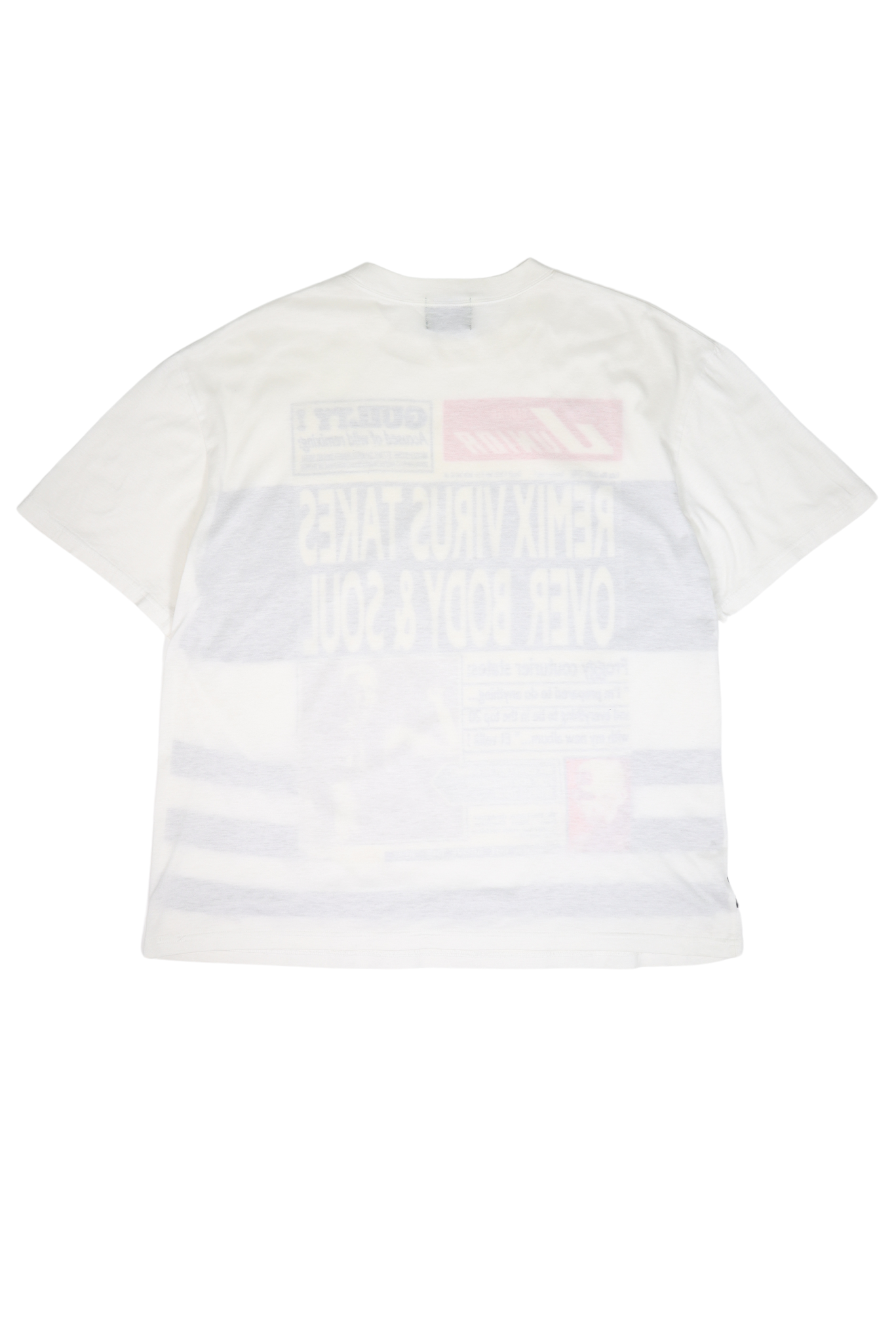 Gaultier Junior Newspaper Printed T-Shirt