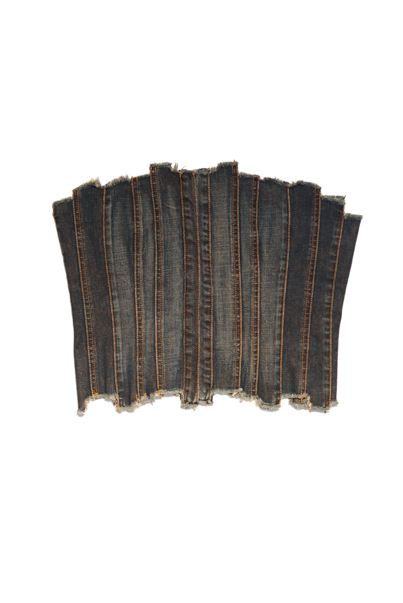 Plein Sud Denim Seam Corset