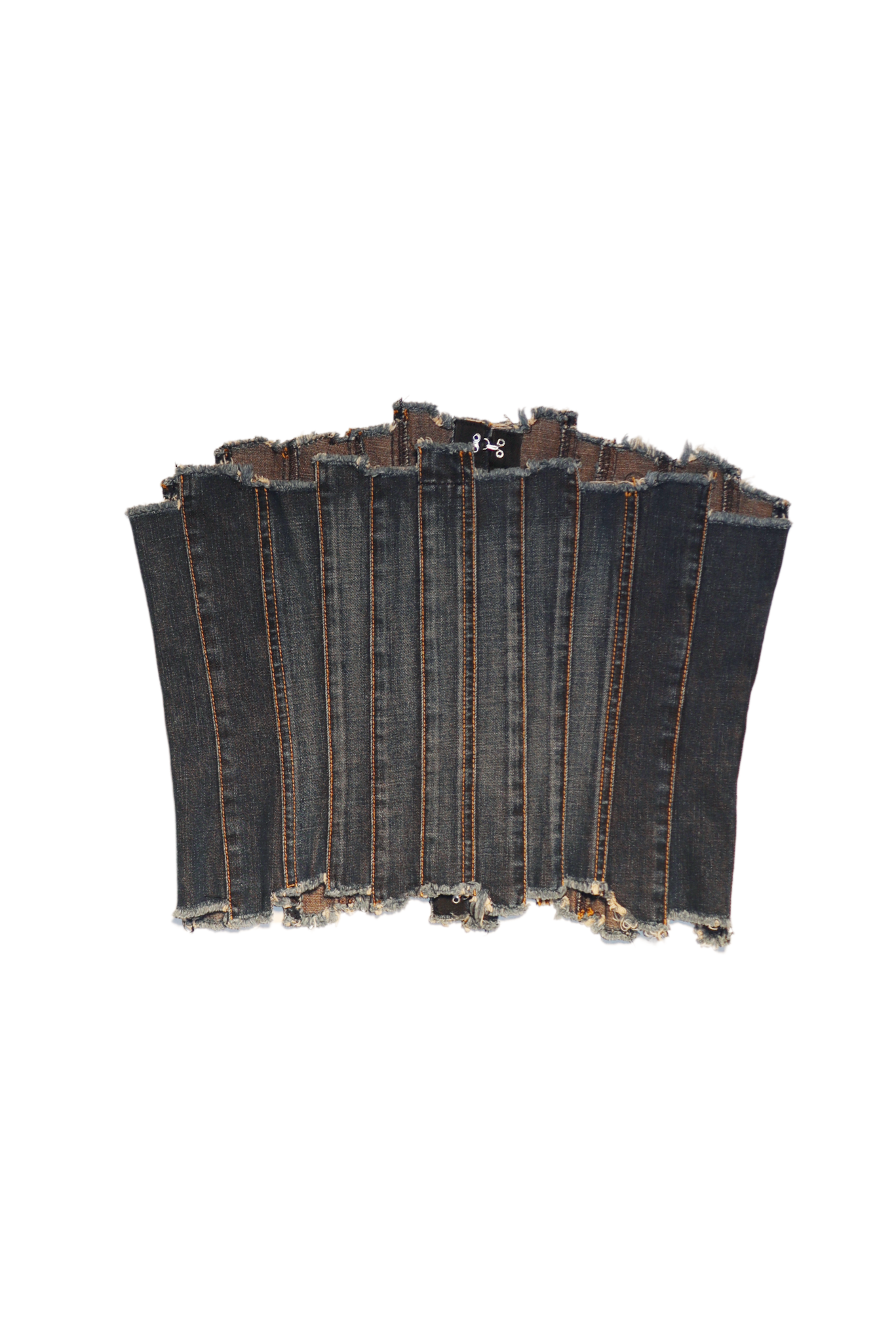 Plein Sud Denim Seam Corset