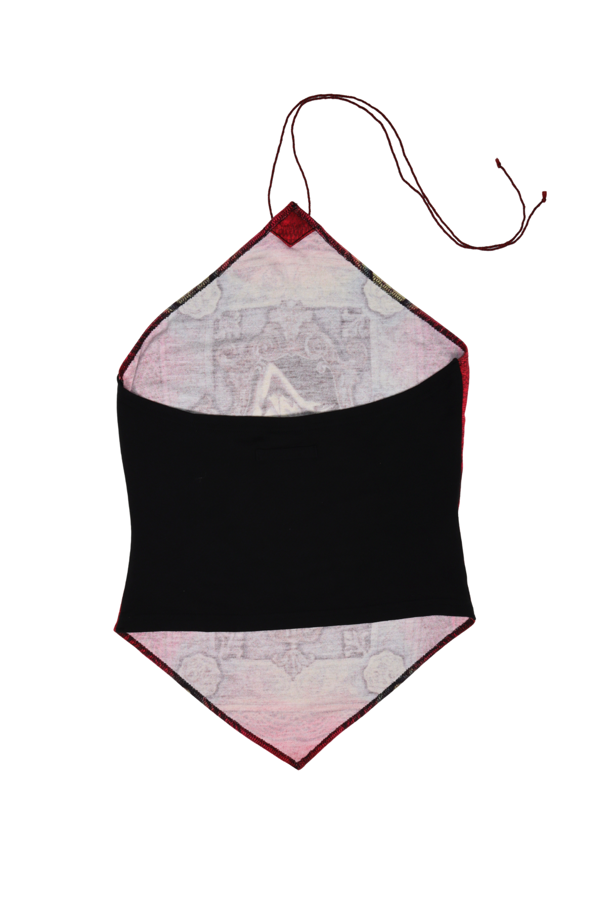 Vintage 1995 Jean Paul Gaultier Femme Tattoo Artist Halter Top