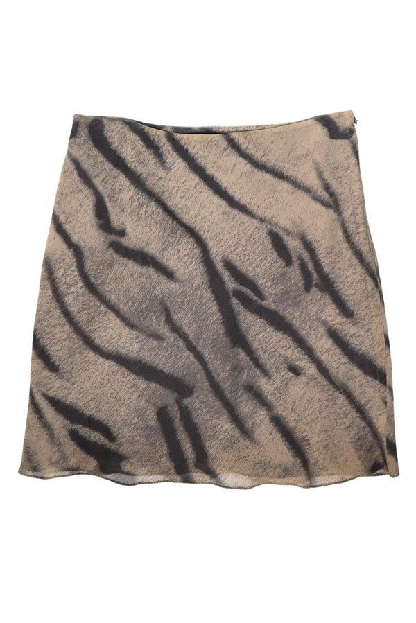 Just Cavalli Flowy Tiger Skirt