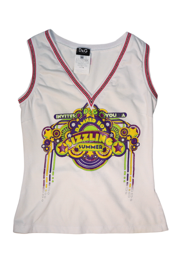 D&G "Damned Hot Sizzling Summer" Tank Top