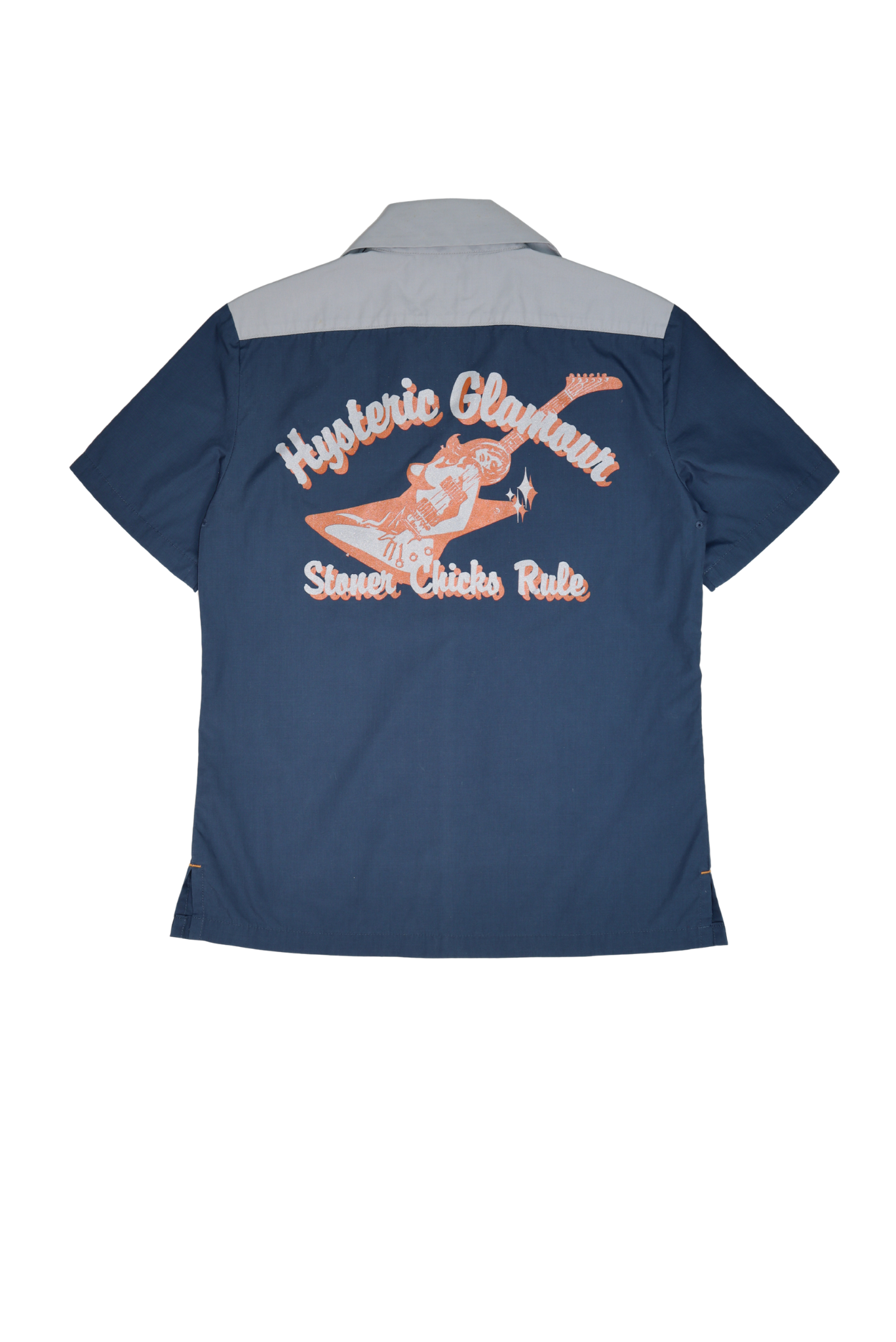 Vintage 1990s Hysteric Glamour ‘Stoner Chick Rule’ Bowler Shirt 