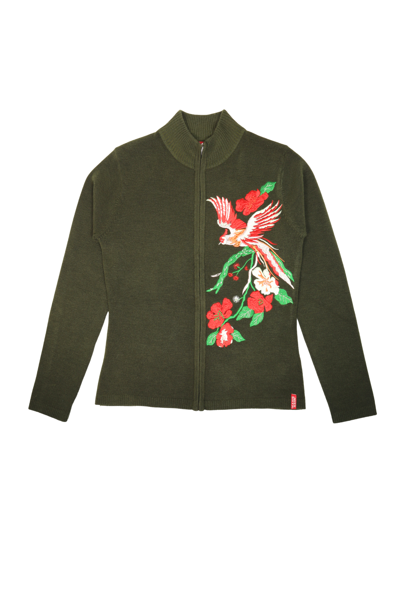 Vintage Miss Sixty Embroidered Quarter Zip-Up Track Jacket