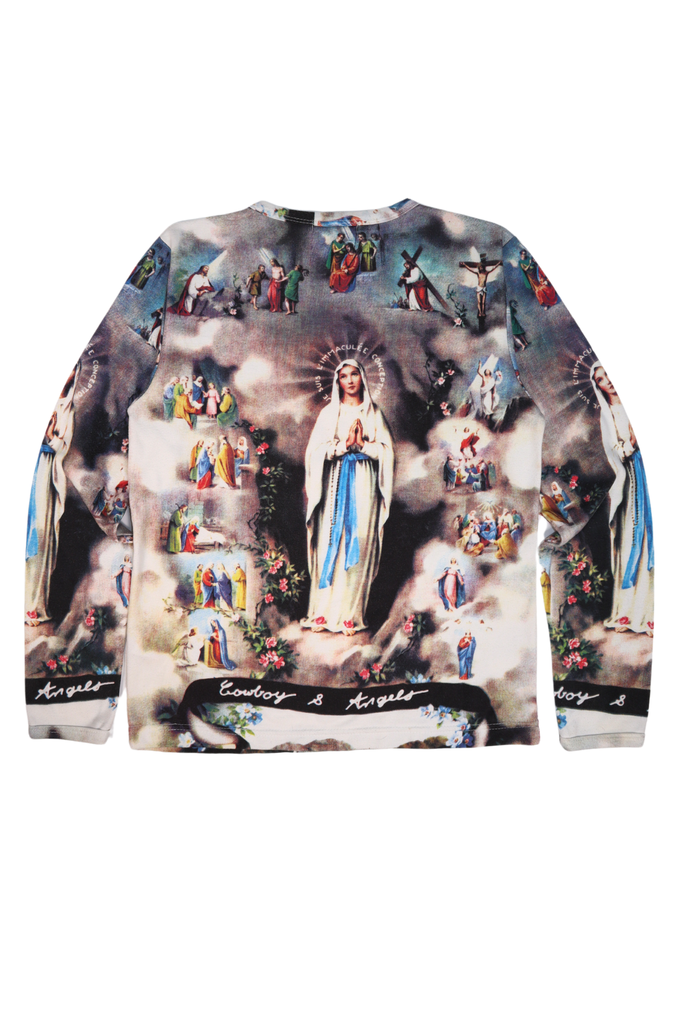 Vintage Virgin Mary Icon Shirt