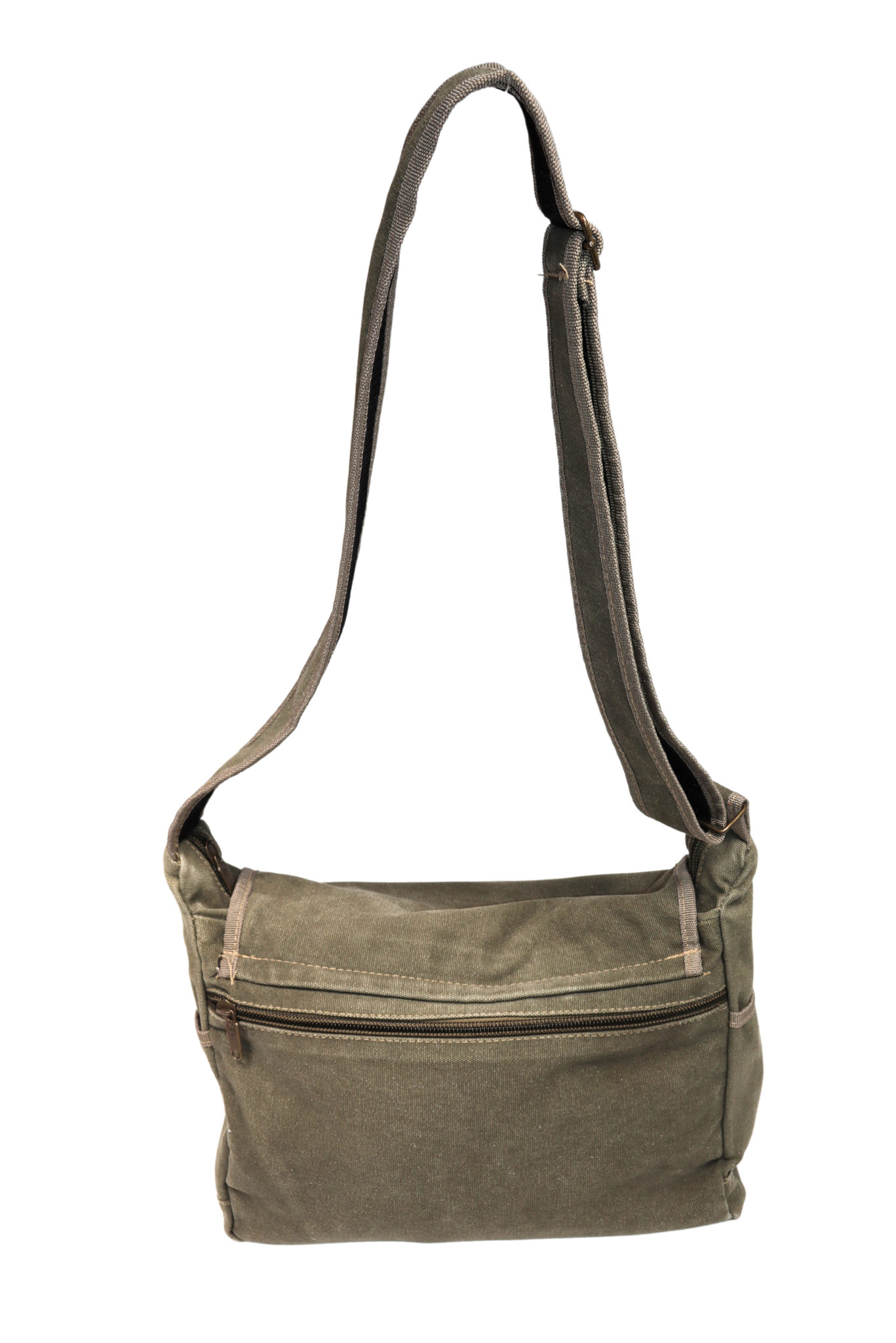 Vintage Diesel Khaki Military Messenger Bag