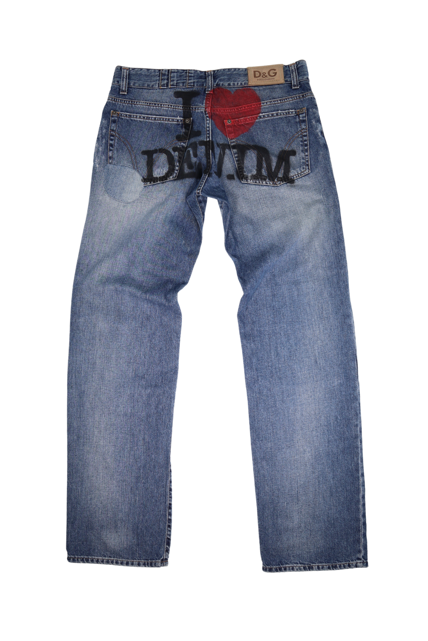 Dolce and Gabbana "I Heart Denim"  Jeans