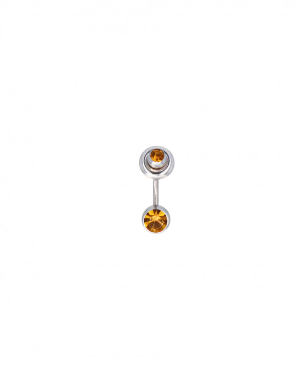 Justine Clenquet Mindy Earring in Amber